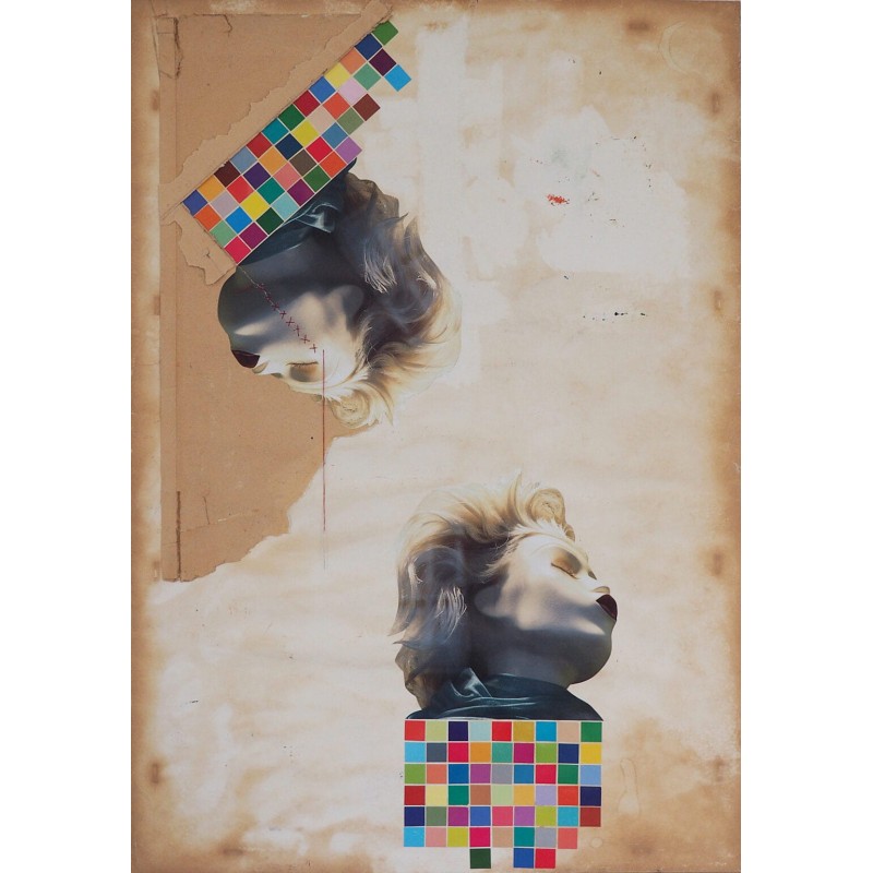 Asamblaż „Poprawki” - wydruk