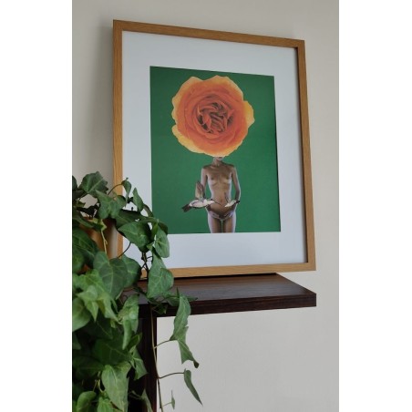 Kolaż analogowy „Rozkwit”