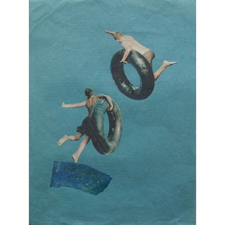 Kolaż analogowy „Skacz”