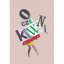 Kolaż analogowy „Oczekiwania" - wydruk