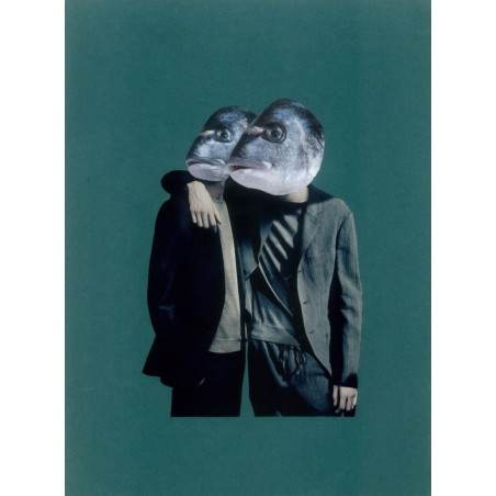 Kolaż analogowy „Koleżki” - wydruk