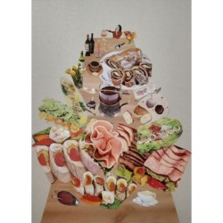 Kolaż analogowy „Łakomstwo” - wydruk