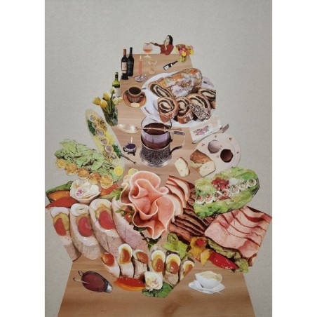 Kolaż analogowy „Łakomstwo” - wydruk