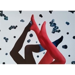 Kolaż analogowy „Renatka i Agatka” - wydruk