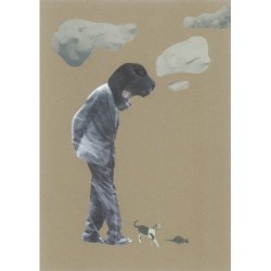 Kolaż analogowy „Spacer milusińskich” - wydruk