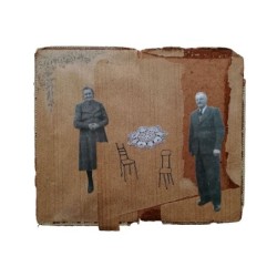 Kolaż analogowy „Wyśniłam dla nich stół, dwa krzesła (Pamięć nareszcie)” - wydruk