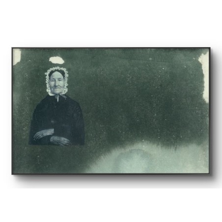 Kolaż analogowy „Babcia numer jeden” - wydruk