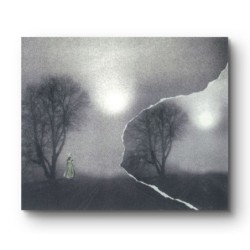 Kolaż analogowy „Bladym świtem” - wydruk