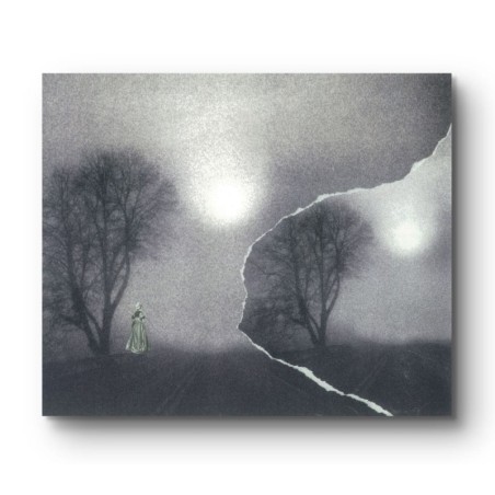 Kolaż analogowy „Bladym świtem” - wydruk