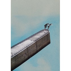 Kolaż analogowy „Wyskoczymy w Bieszczady?”